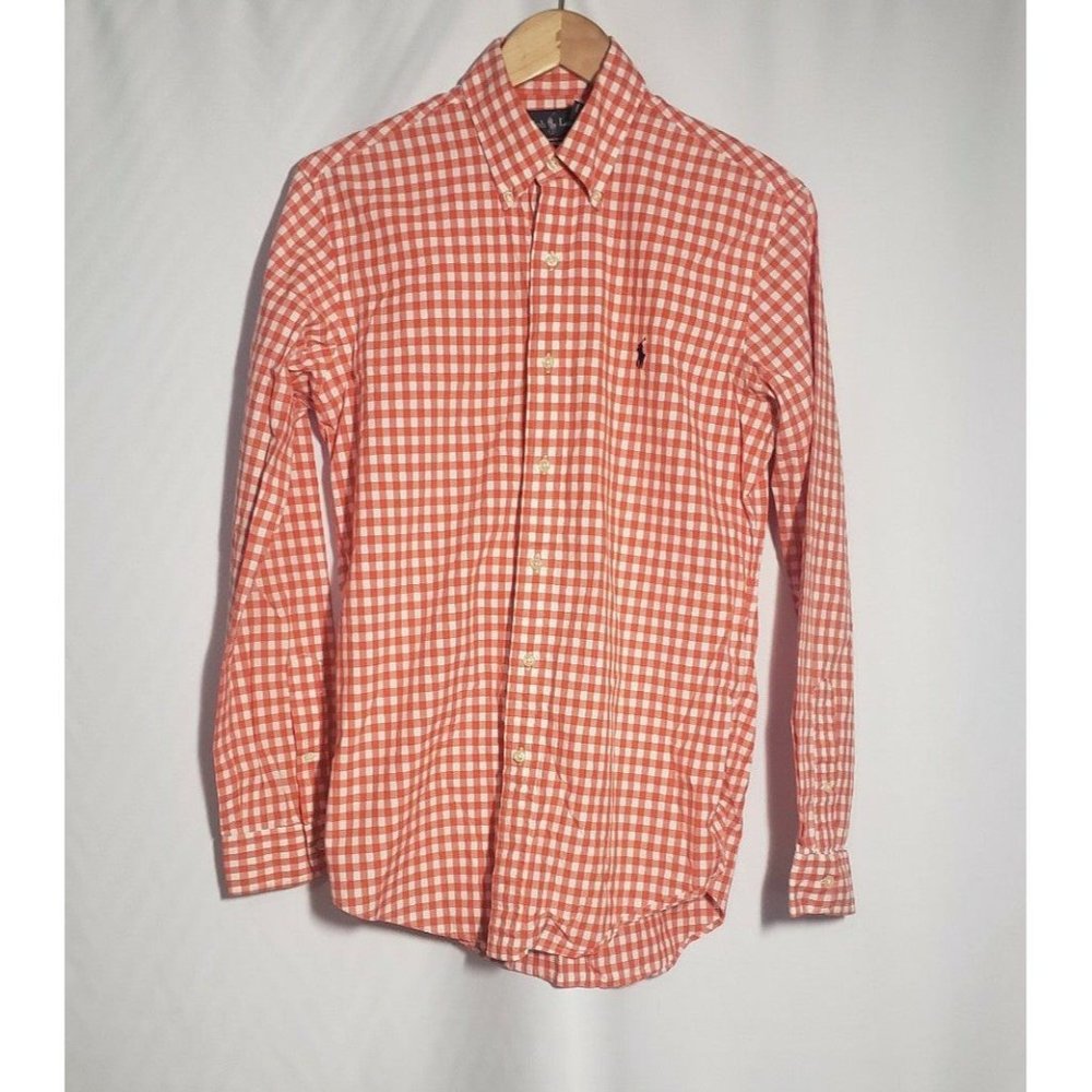 Ralph Lauren Custom Fit Button Down Long-sleeve Shirt